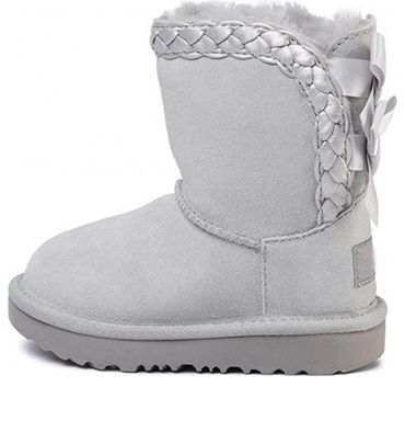 (PS) UGG Classic Short II Snow Boots Gray 1103617T-GRV