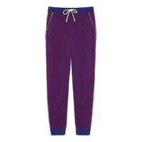 Men's Gucci Wool Casual Sports Pants/Trousers/Joggers Navy Blue 599843-XKA4S-4913