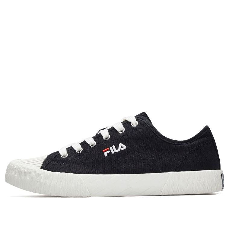 FILA Fmc Series Carve Low-Top Canvas Sneakers Black/White F12M034415FBK