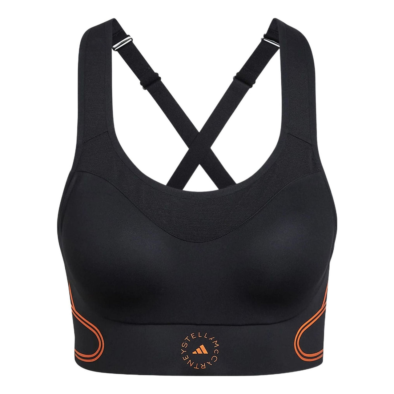 (WMNS) adidas by Stella McCartney TruePace High Support Sports Bra Asia Sizing 'Black' HF8999