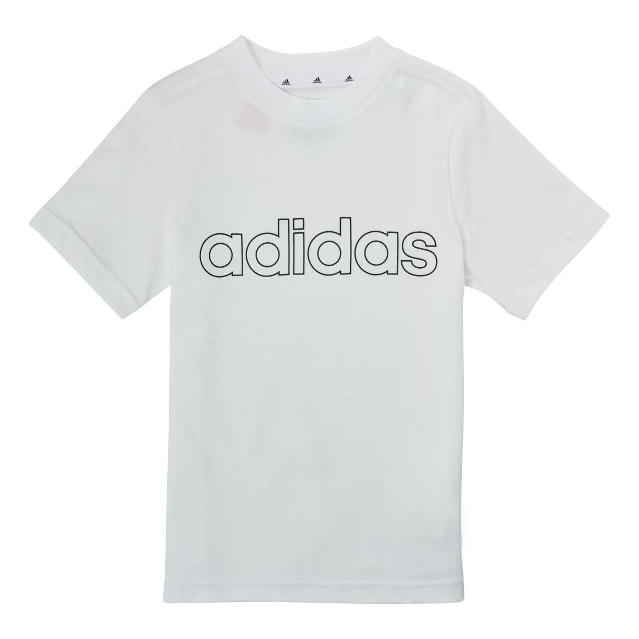 (GS) adidas Essentials T-Shirt Asia Sizing 'White' GN4002
