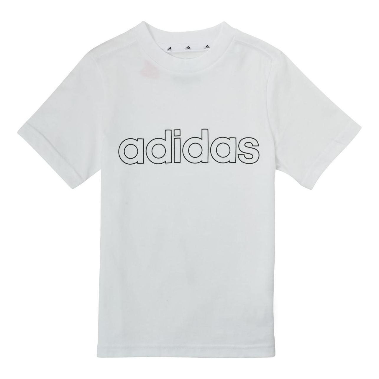 (GS) adidas Essentials T-Shirt Asia Sizing 'White' GN4002
