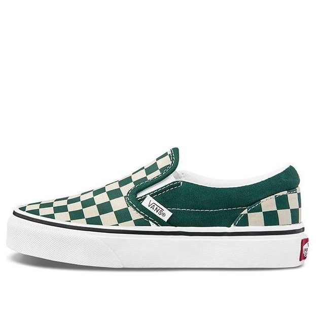 (PS) Vans Classic Checkboard Slip-On 'Green White' VN0A4BUT2NH