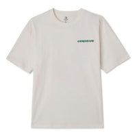 Converse Instrument Logo T-shirt Asia Sizing 'White' 10024876-A01