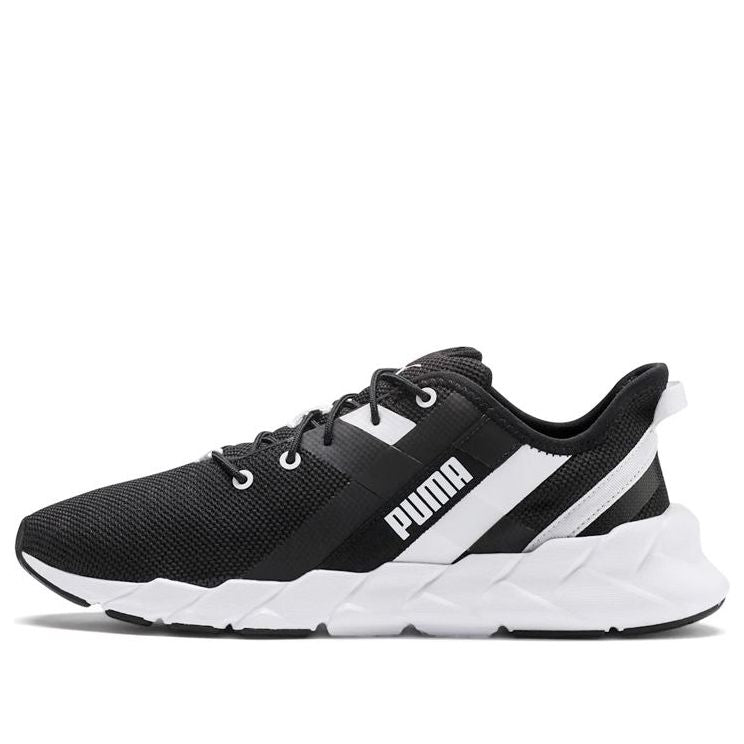 (WMNS) PUMA Weave XT Black White 192611-01