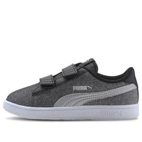 (PS) PUMA Smash V2 Glitz Glam Sport Shoes Black/Silver 367378-14