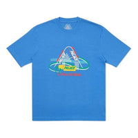 PALACE French Ones Printing Short Sleeve Unisex Blue PAL-SS20-105