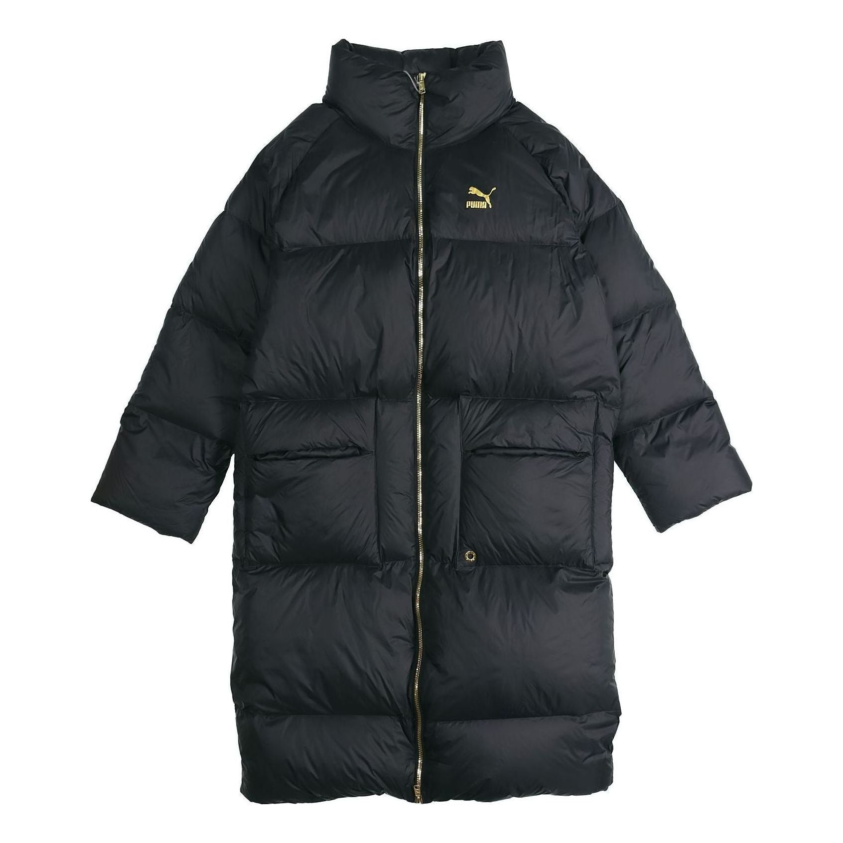(WMNS) PUMA Longline Down Jacket 'Black' 575018-04