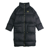 (WMNS) PUMA Longline Down Jacket 'Black' 575018-04