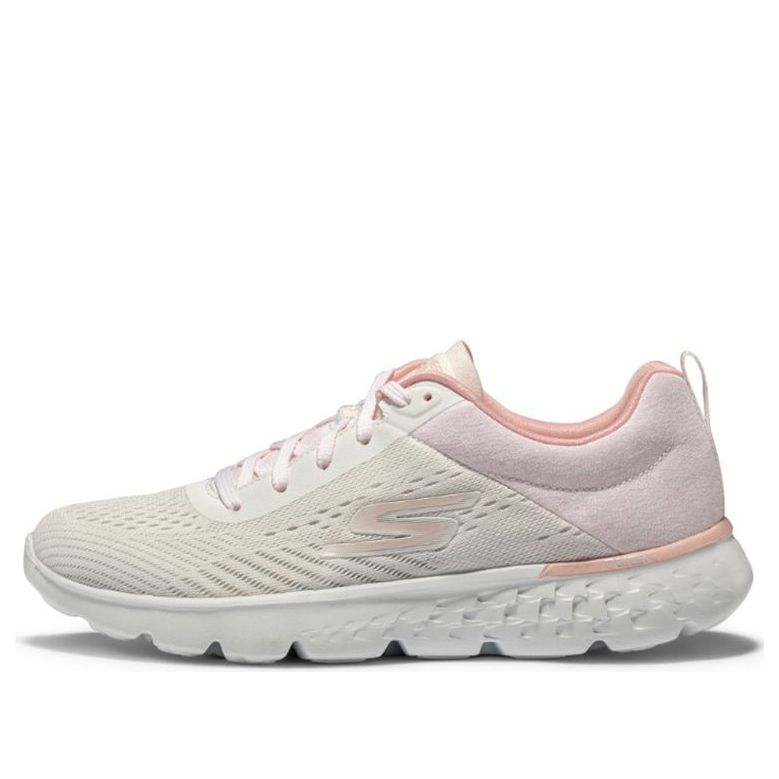(WMNS) Skechers Go Run 400 Low-TopRunning Shoes White/Pink 667055-WPK
