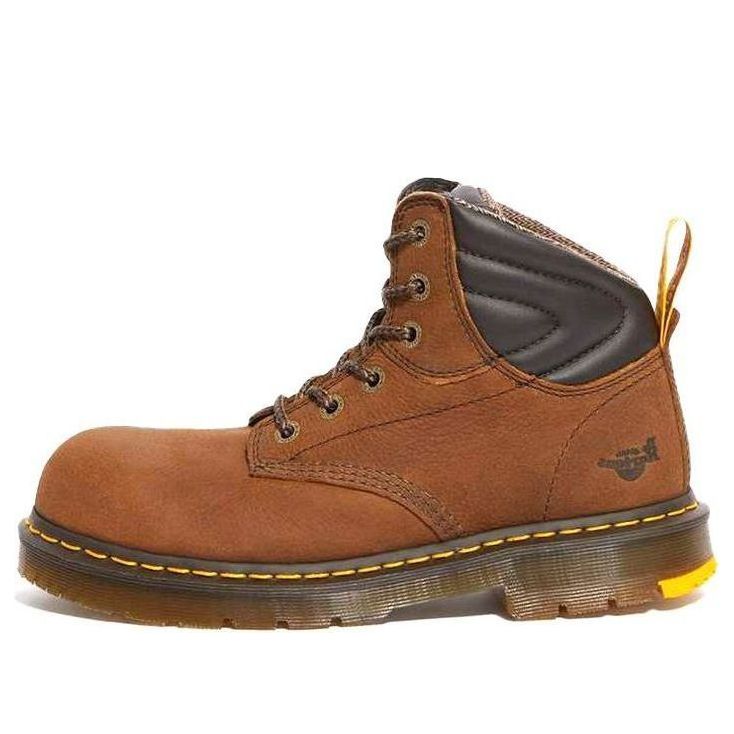 Dr.Martens Hynine Safety Toe Work Boots 'Brown' 21725203