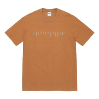 Supreme Location T-Shirt 'Tan White' SUP-SS23-008