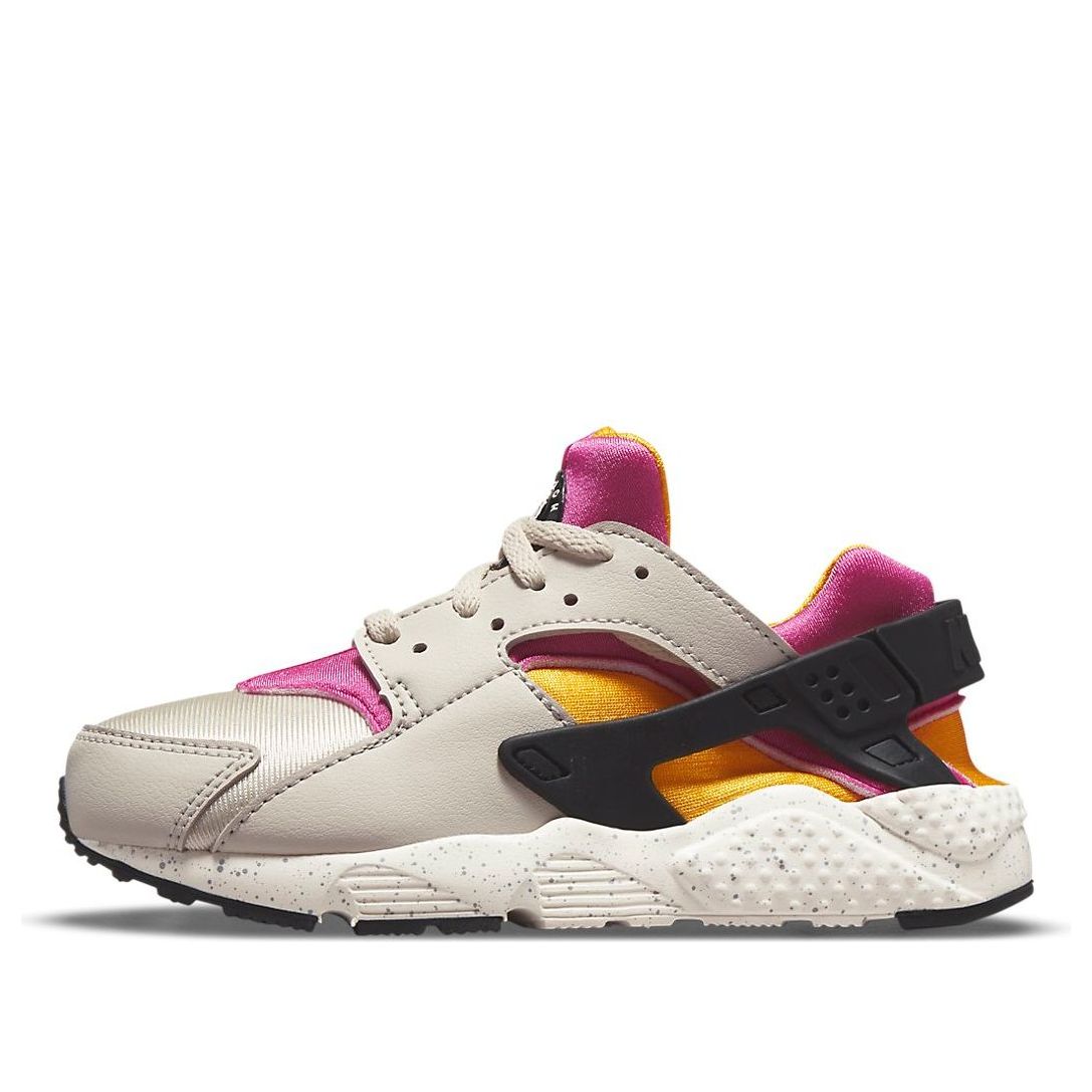 (PS) Nike Huarache Run 'Light Bone University Gold Pink' 704949-043