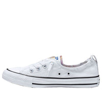 (WMNS) Converse Chuck Taylor All Star Shoreline Slip Low Top Canvas Pure White 565441F