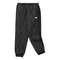 (GS) Skechers Letter Printed Woven Drawstring Pants 'Black Navy' L422K085
