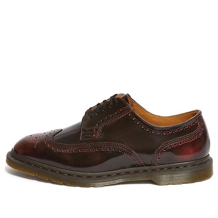 Dr. Martens Kelvin II Arcadia Leather Brogue Shoes 'Cherry Red' 25027600