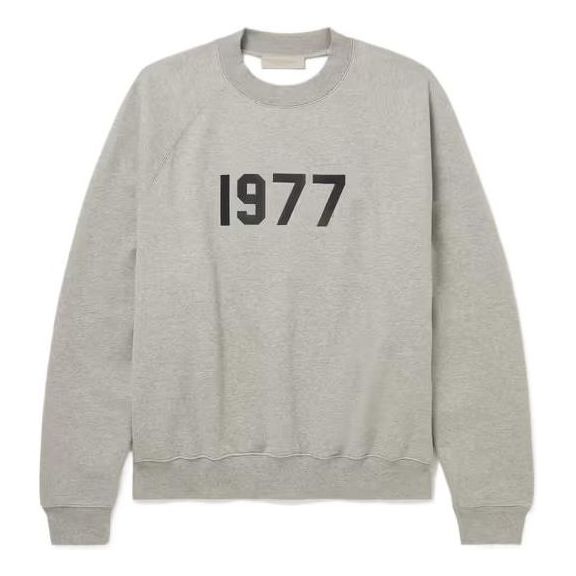 Fear of God Essentials FW22 Crewneck 1977 Dark Oatmeal FOG-FW22-311