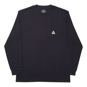 PALACE Unisex Sofar Pocket Printing Swea Black P19SS072