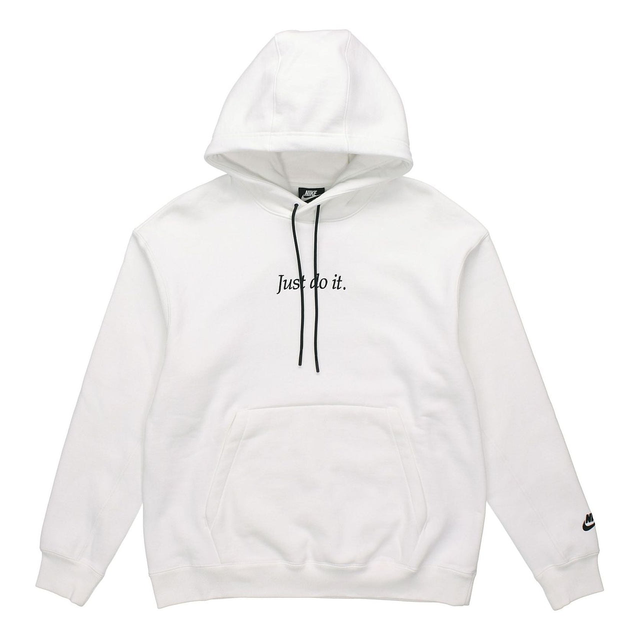 Nike Sportswear Drawstring Fleece Pullover White CI9407-100