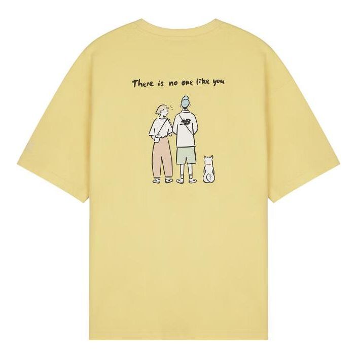 New Balance x PK Graphic Tee Asia Sizing 'Yellow' 5ED26031-LYL