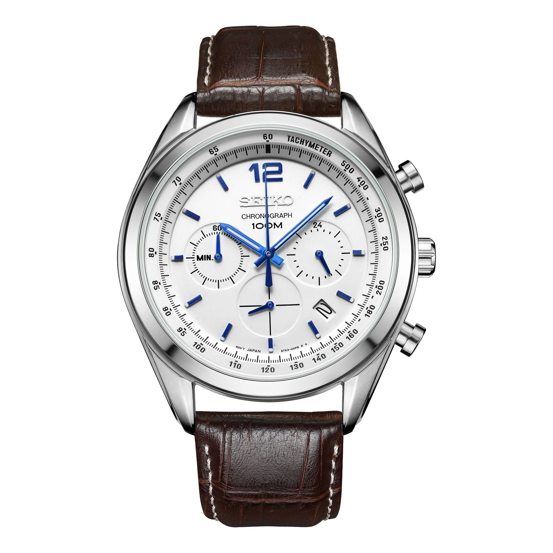 Men's SEIKO Chronograph Series White Blue SSB095P1