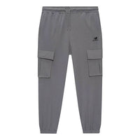 New Balance Logo Print Cargo Pants Asia Sizing 'Grey' MLA6N053-GR