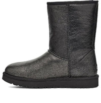 (WMNS) UGG Classic Short II Iridescent Black 1112503-BLK