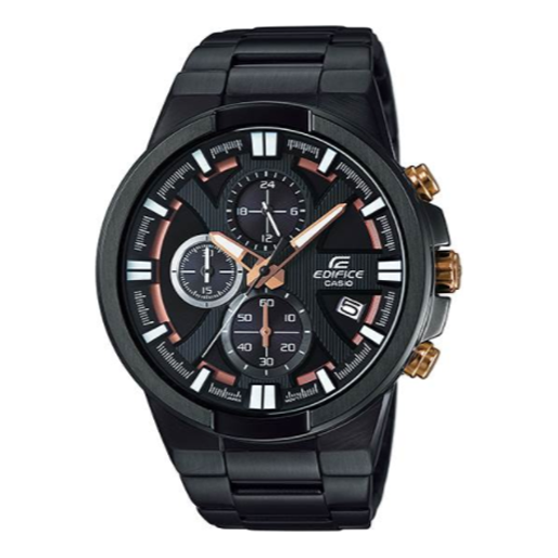 CASIO EDIFICE Series Waterproof Sports Stainless Steel Men's Shockproof Mens Black Analog EFR-544BK-1A9