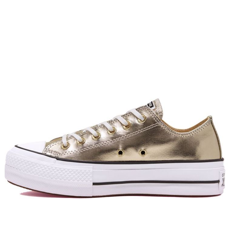 (WMNS) Converse Chuck Taylor All Star Lift Ox 'Gold' 560249C