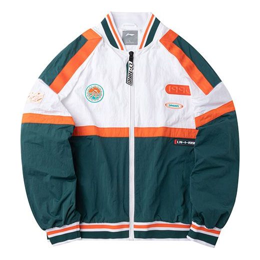 Li-Ning Sports Fashion Series Loose Jacket Blue AJDQ363-3