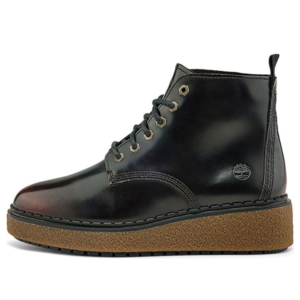 (WMNS) Timberland Bluebell Lane Lace Up Bootie Fashion Closed Toe Boot 'Burgundy' A23NF