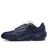 Reebok Premier Classic Leather Stylish Wear-Resistant Sports Navy Blue DV8608