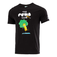 PUMA Club Graphic T-Shirt 'Black' 533197-01
