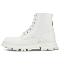 (WMNS) Alexander McQueen Wander Boot 'White' 657569WHZ809231