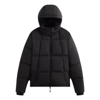 KITH Wrinkle Nylon Midi Puffer 'Black' KHM010393-001