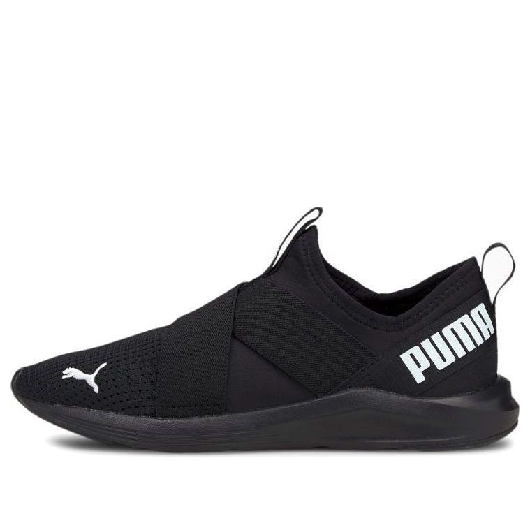(WMNS) PUMA Prowl Slip On Low-Top Sneakers Black 193078-14