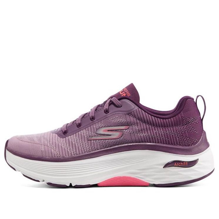 (WMNS) Skechers Go Run Max Cushioning Arch Fit 'Purple Pink' 128312-PRPK