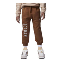 (GS) Air Jordan MJ Essentials Member Sweatpants 'Brown White' FV5648-281