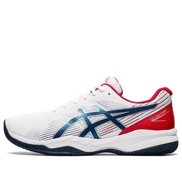 ASICS Gel-Game 8 Clay 'White Red Blue' 1041A193-102