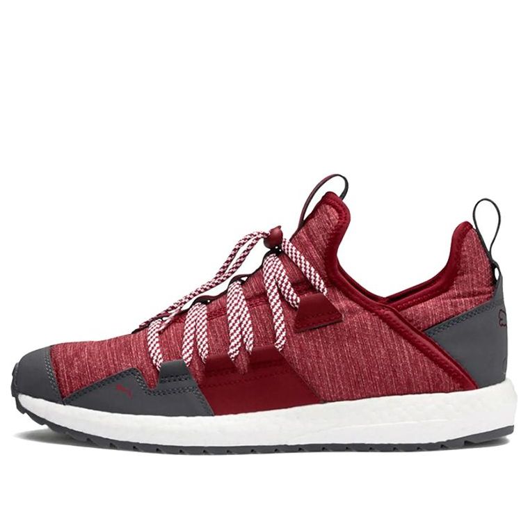 PUMA Mega Nrgy Trail Forest Low Running Shoes Red/Grey/White 191201-02
