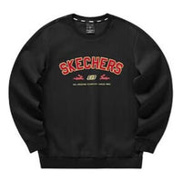 Skechers CNY Long Sleeve Hoodies 'Black Red' L123M004-0018