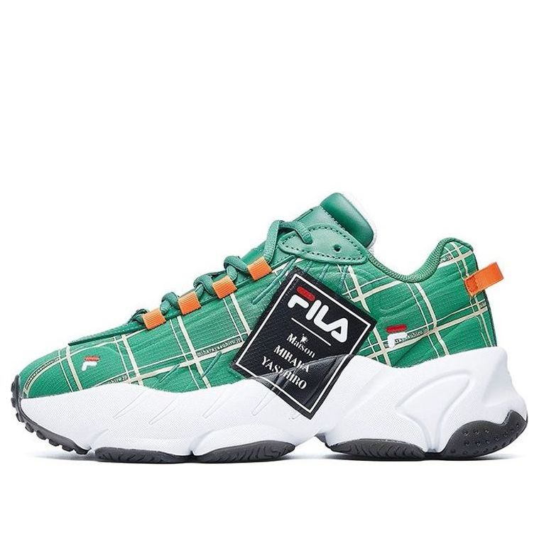 (WMNS) Mihara x FILA ade retro Green/white F12W031118FAZ