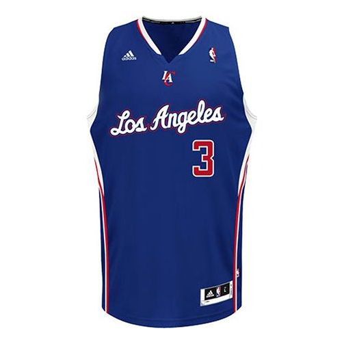 Men's adidas Clippers Paul No. 3 Blue Jersey A45908