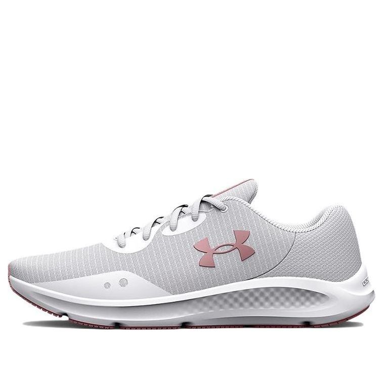 (WMNS) Under Armour Charged Pursuit 3 Tech 'White Prime Pink' 3025430-101