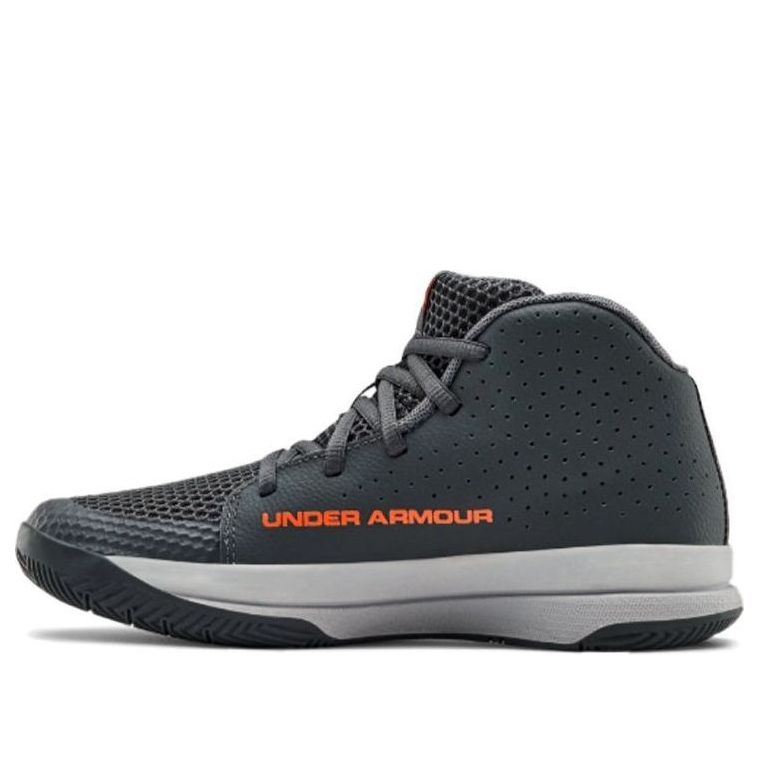 (GS) Under Armour Jet 2019 Grey/Orange 3022121-101