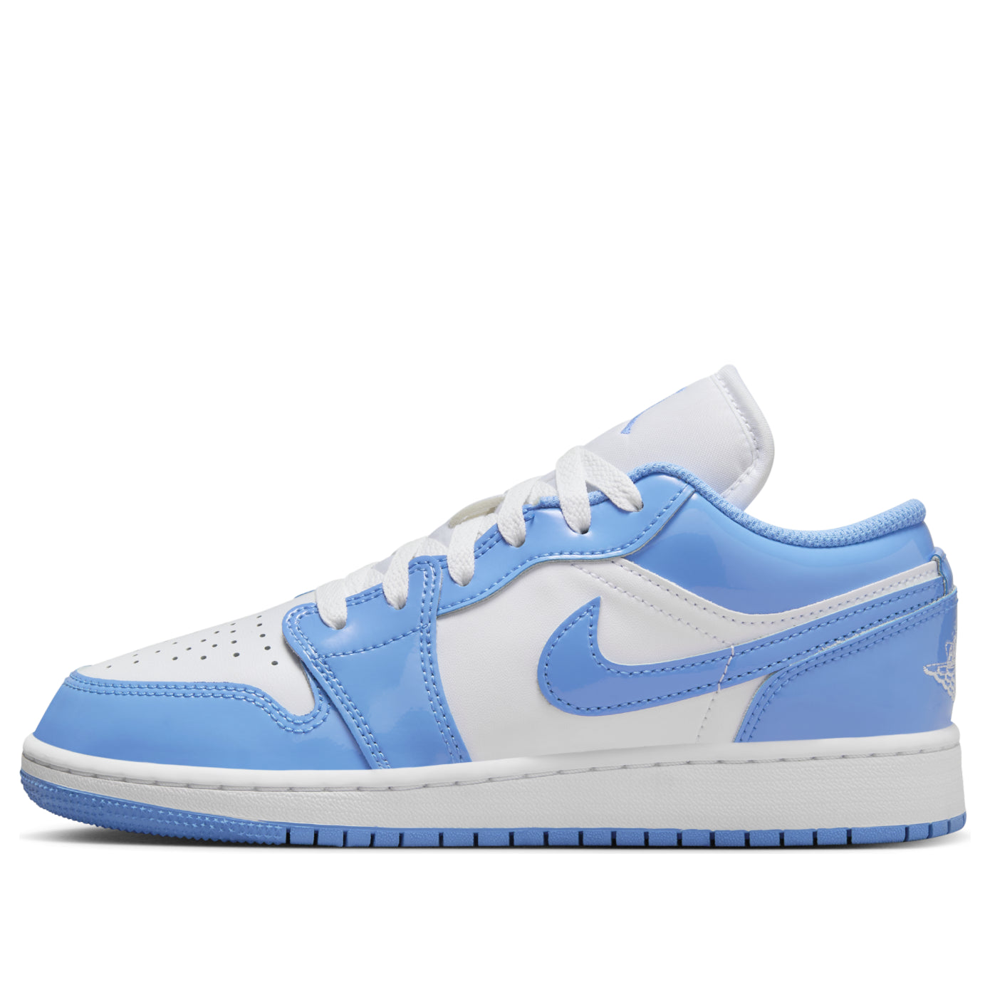 (GS) Air Jordan 1 Low SE 'Legend Blue Patent' FZ3929-114