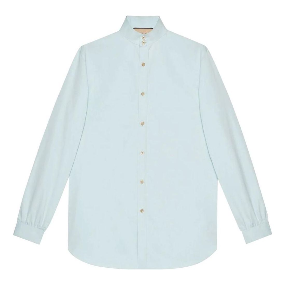 Gucci Cotton Poplin Shirt 'Light Blue' 672134-ZAEC4-4977