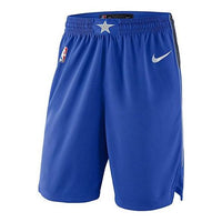 Men's Nike Lone Ranger Team Logo Basketball Sports Shorts Blue AJ5599-480