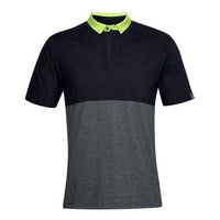 Under Armour Range Unlimited Hazard Polo Shirt 'Black Grey' 1359329-001