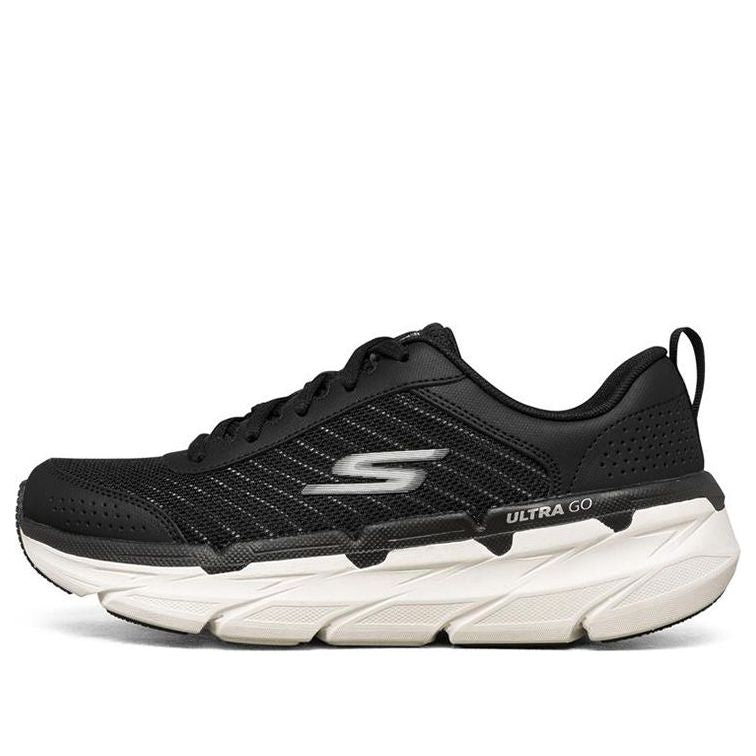 (WMNS) Skechers Max Cushioning Premier 'Black White' 128258-BKW
